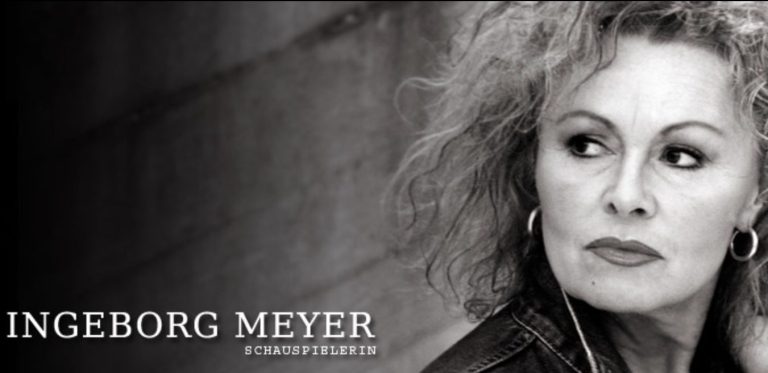 Foto zeigt die Schauspielerin Ingeborg Meyer